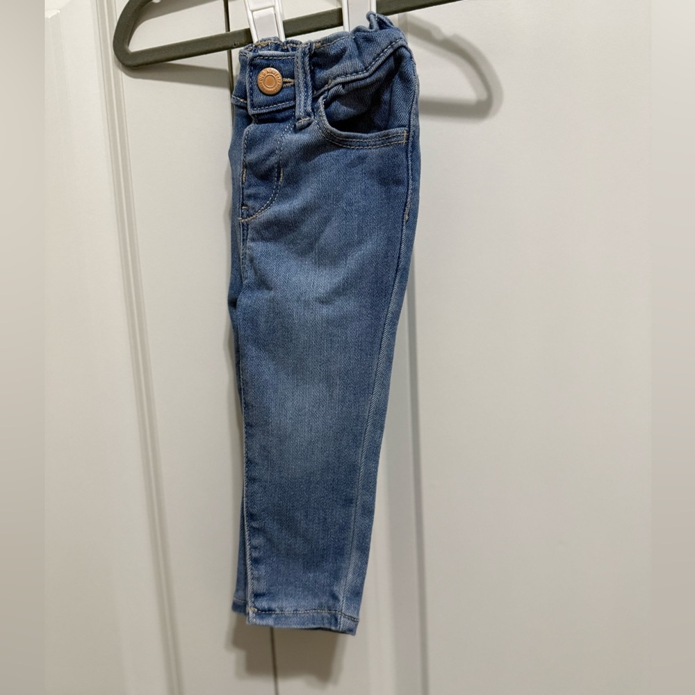 Old Navy! Denim Jeggings - Size: 12-18 Months
